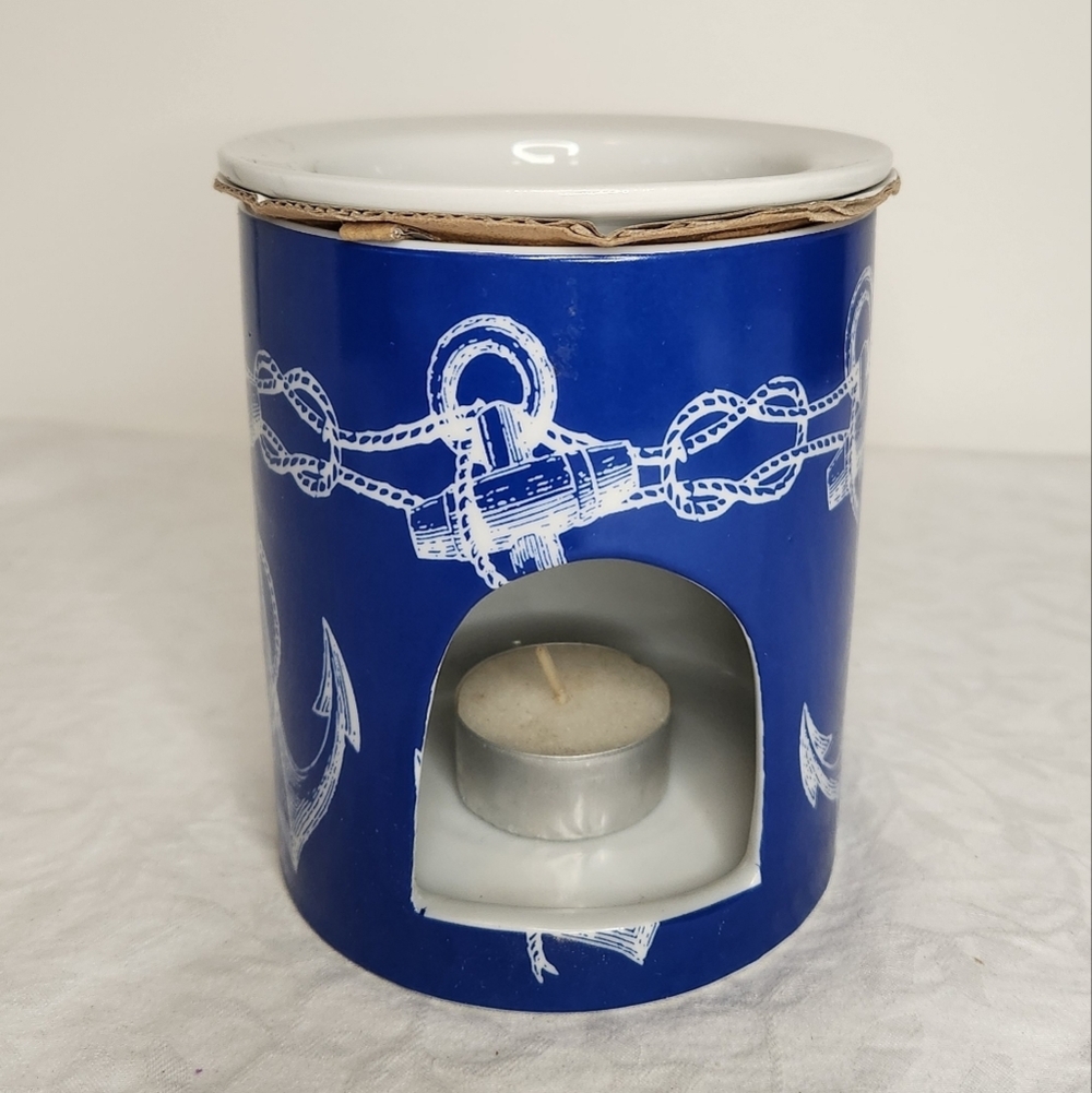 Ceramic Anchor Dip & Butter Warmer Dish